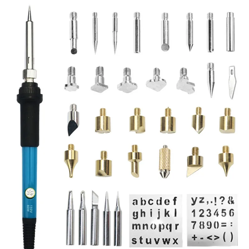 Набор для резьбы по дереву с ручкой 60 Вт | Инструменты