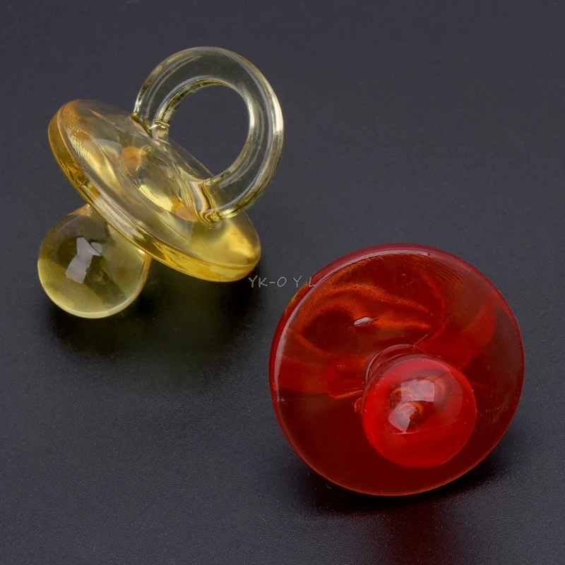 4 шт попугай игрушки акриловые соски кусать Красочные товары для птиц DIY