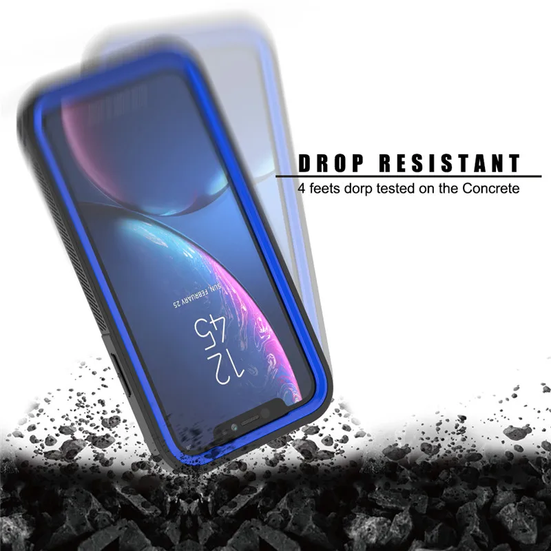 Sturdy Shock Drop Proof Clear Phone Case iPhone 11 Pro Max 12mini 7 6 8 Plus XS Max XR X SE Shock Absorption Bumper Hybrid Cover iphone 7 phone cases