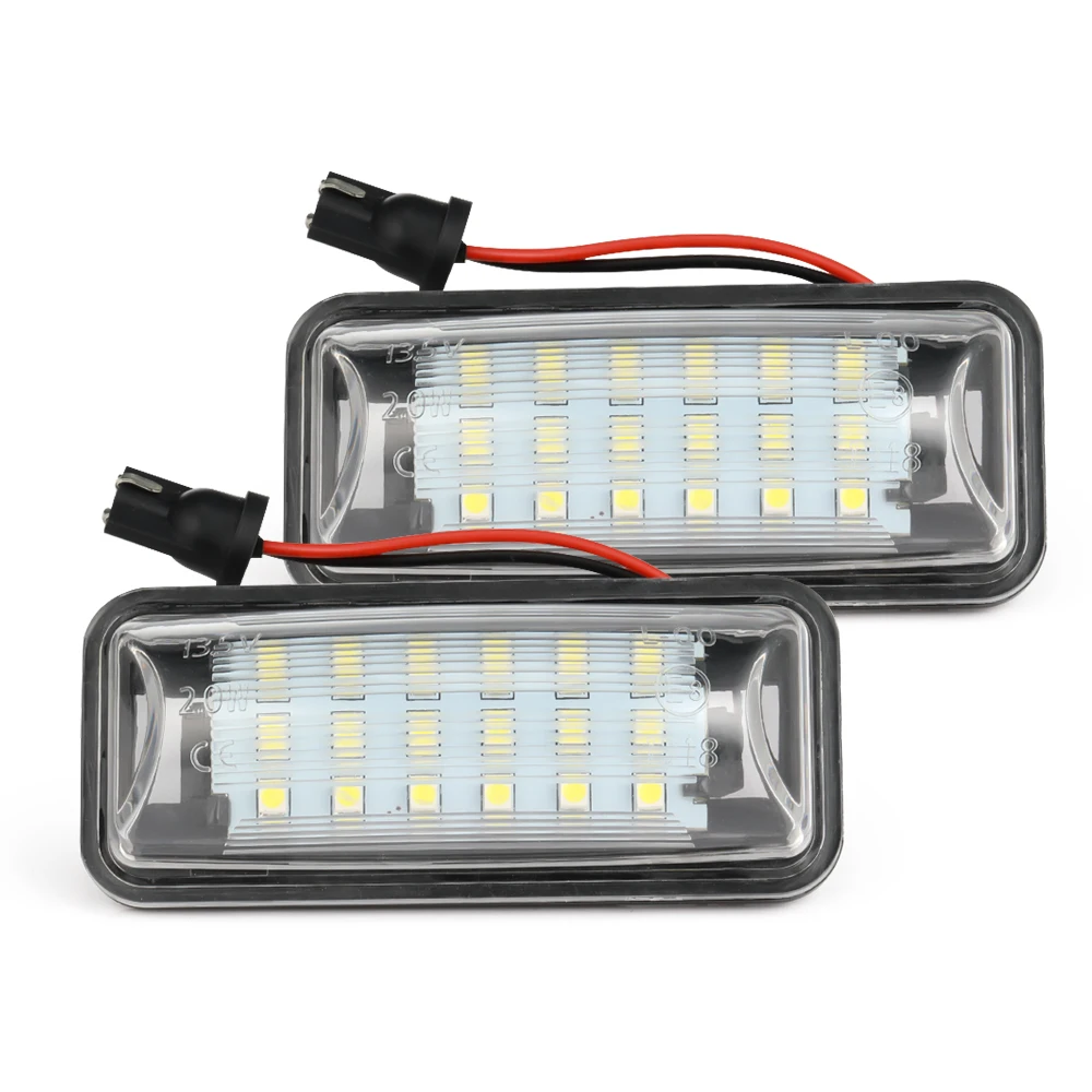 2 шт. AC/DC 12V светодиодный номерной знак светильник для 2008-2019 Subaru Forester автомобильные