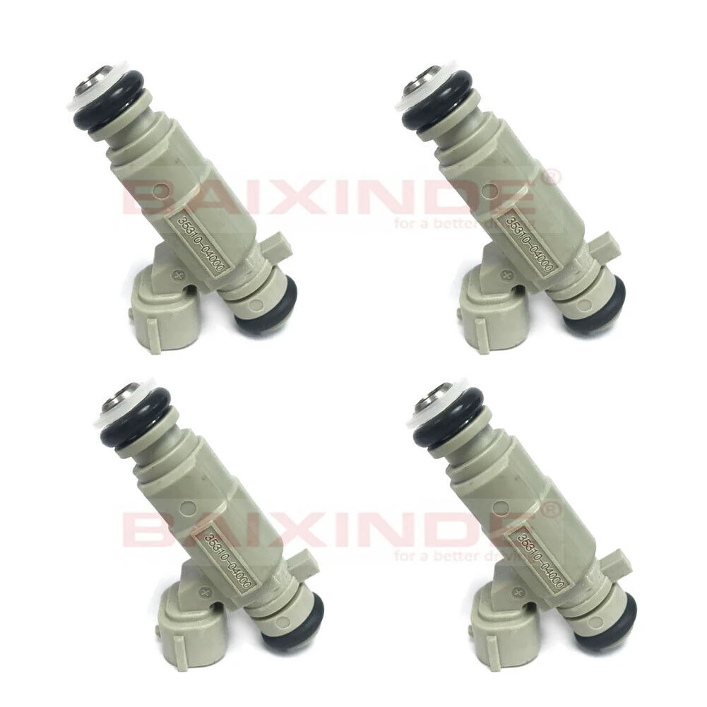 

4x Fuel Injectors 35310-04000 Fits Hyundai i10 2016 Kia Picanto Mk2 1.0L