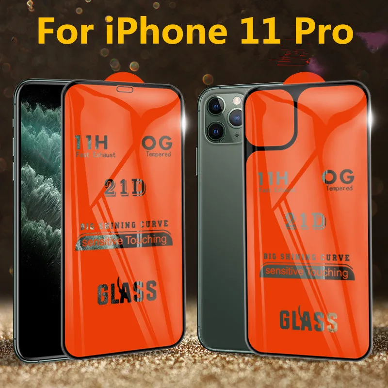 

Защитное стекло для Iphone 11 Pro, 11 Pro, закаленное, с полным покрытием