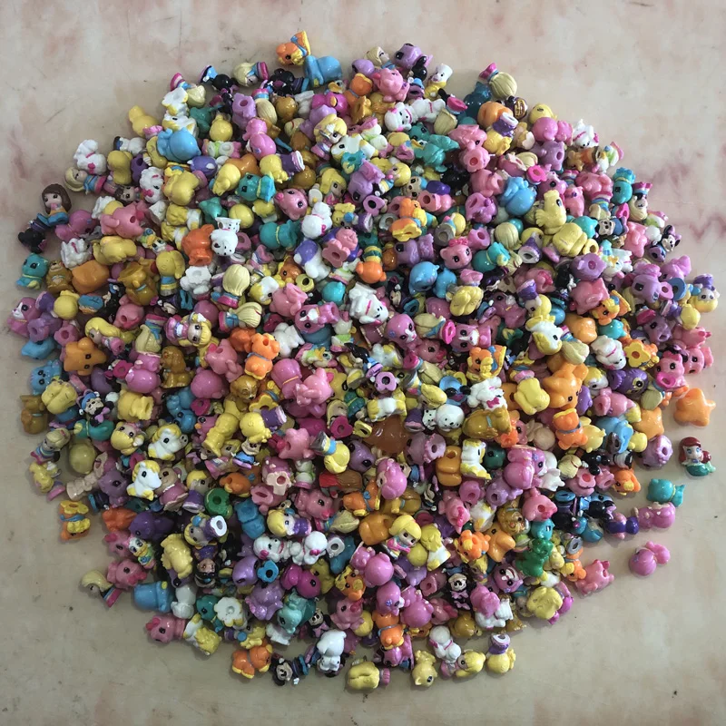30 шт./лот 2 см SQUINKIES игрушки смешанные в случайном порядке без контейнеров для