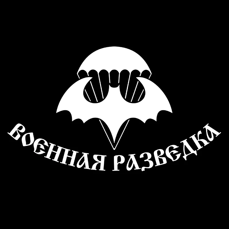 

CK2324# ВОЕННАЯ РАЗВЕДКА funny car sticker vinyl decal car auto stickers for car bumper rear window