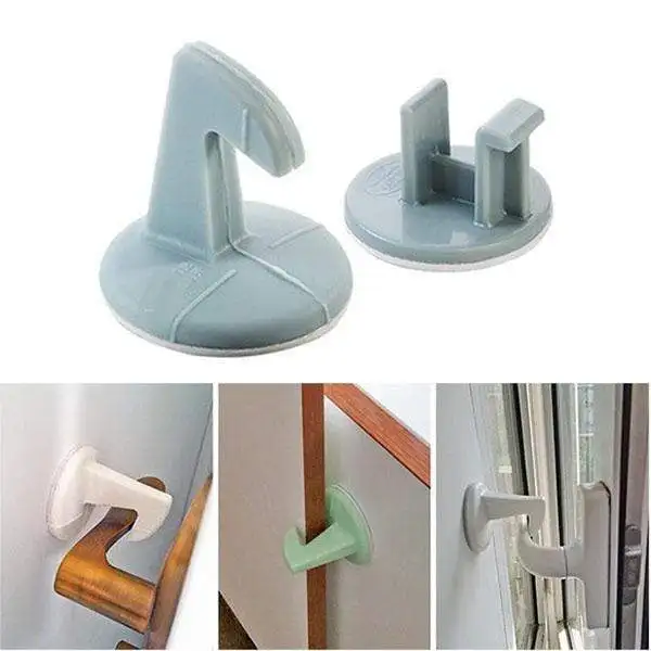 Силиконовая Бесшумная дверная пробка без отверстий скрытая клиновидная