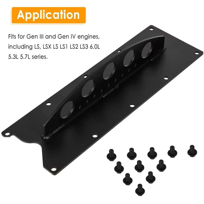 Heavy Duty Engine Hoist Lift Plate Compatible with LSX LS LS1 LS2 LS3 LQ4 6.0 6.2 5.3 4.8 Gen 3 Gen IV Engines images - 6