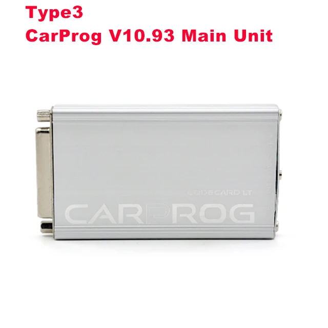 OBD OBD2 CARPROG V10.0.5/V8.21 автомобильный чип-тюнинг блока управления двигателем OBDII инструмент для ремонта автомобиля Carprog V10.93 со всеми адаптерами pk OP COM - Цвет: V10.93 main unit