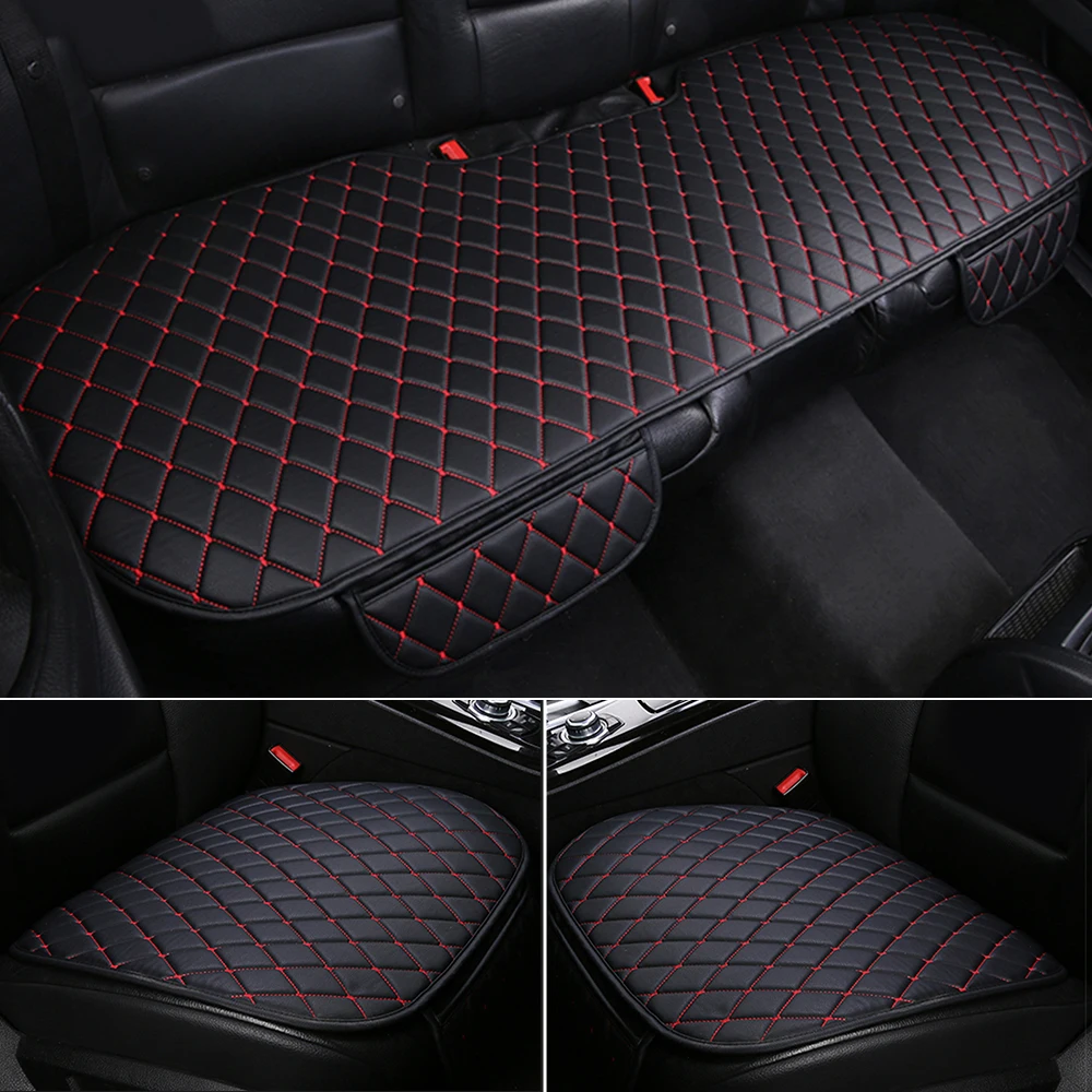 

Leather Car Seat Cover For Volkswagen Golf Amarok Canyon Aventura Atlas Beetle Jetta Bora Polo CC Car Cushion Cover Accessories