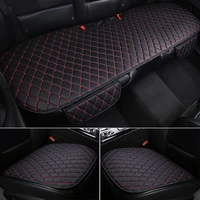 pu leather car seat cover universal auto interior car front rear back cushion protector four season accessories interior