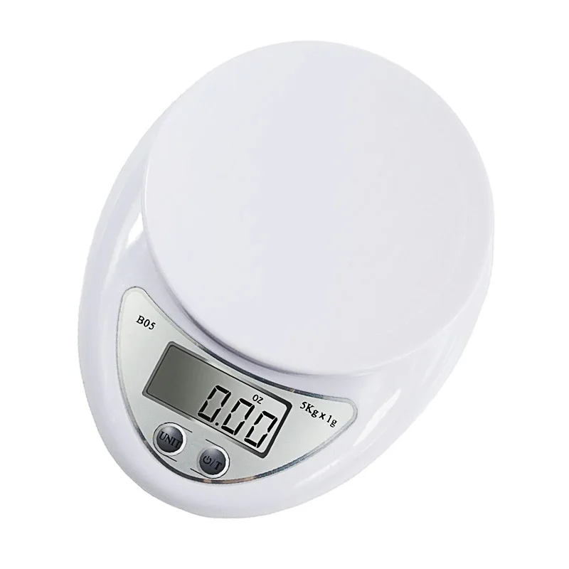 5 кг кухонные весы Электронные цифровые портативный светодиодный дисплей еда вес