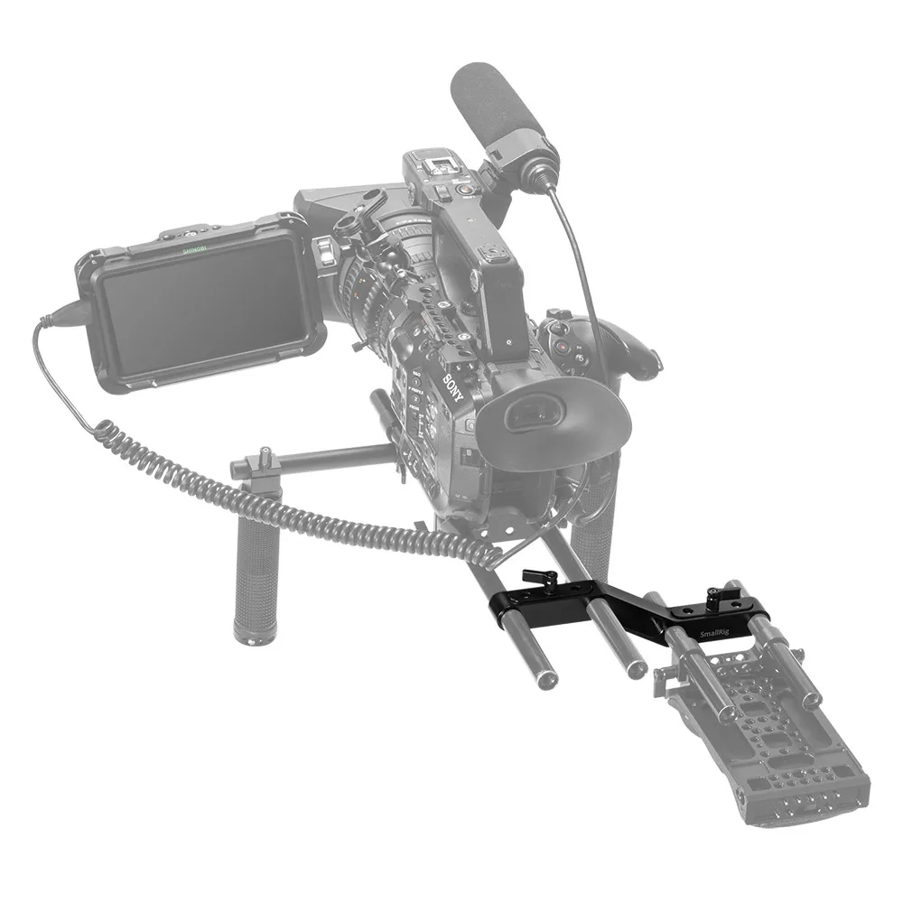 SmallRig DSLR Плечевой упор плечевой стабилизатор удлинитель стержневой зажим 15 мм