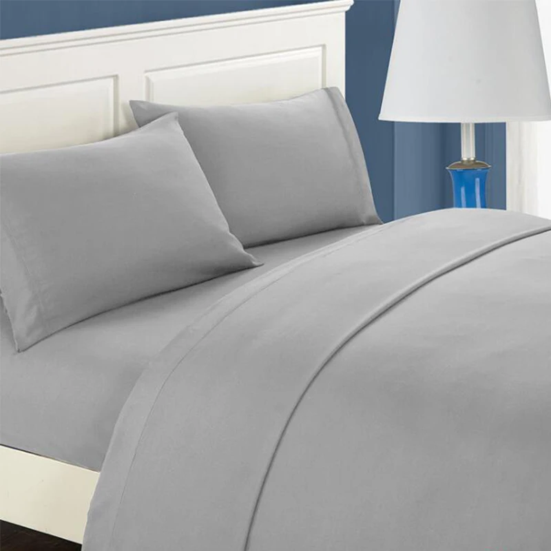 ????? ホテル高級ベッドシート & 枕カバーセット 3/4 個-プラチナコレクション-深いポケット、しわ & フェード耐性子供ベッド