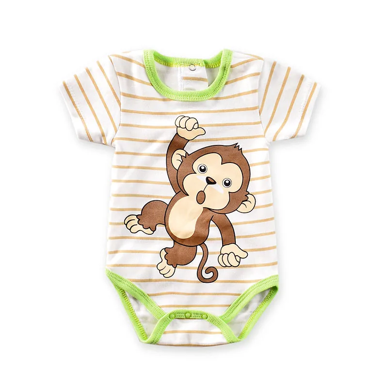 Комбинезон детский из 2020 хлопка с коротким рукавом комбинезон для ребенка дитя |