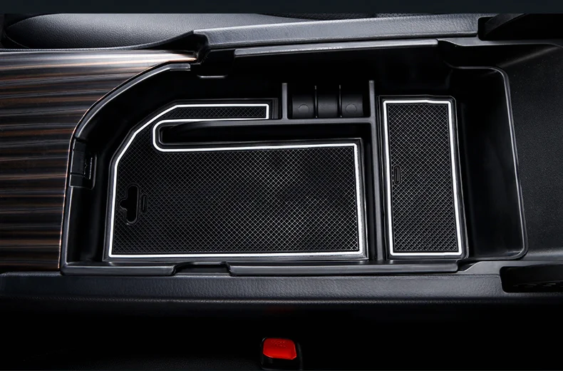 

1pc Car Armrest Storage Box Center Console Glove Tray Holder For Toyota Camry 2018 2019 LHD ABS Plastic Armrest Storage Boxes