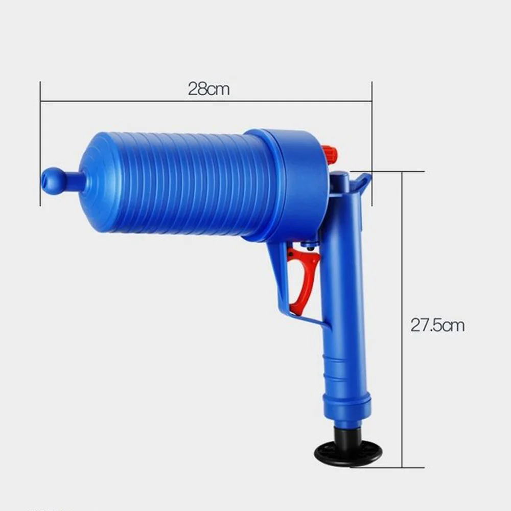 

Air Power Toilet Dredger High Pressure Drain Blaster Gun Drain Cleaner Pump Pipeline Clogged Remover Bathroom Toilet Cleaner