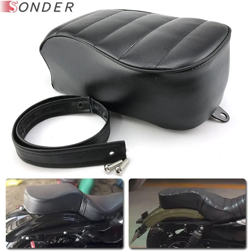 Заднее ПАССАЖИРСКОЕ СИДЕНЬЕ для мотоцикла Harley Sportster Forty Eight XL883N XL 883 1200 XL1200V X 48 X48 72