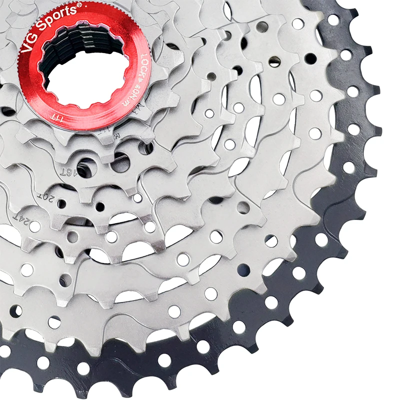 VG спортивный бренд MTB горный велосипед 8 скоростей кассета Velocidade S 42T свободное