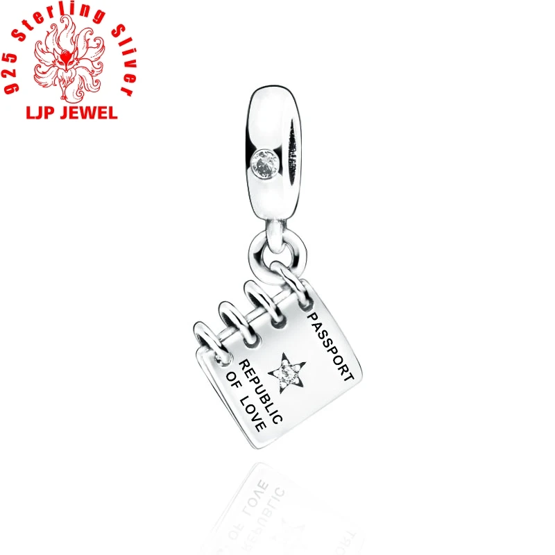 

2019 Новое поступление серебряные бусины 925 пробы паспорт Любви Подвески подходят к оригинальным браслетам pandora, для женщин, сделай сам, ювели...