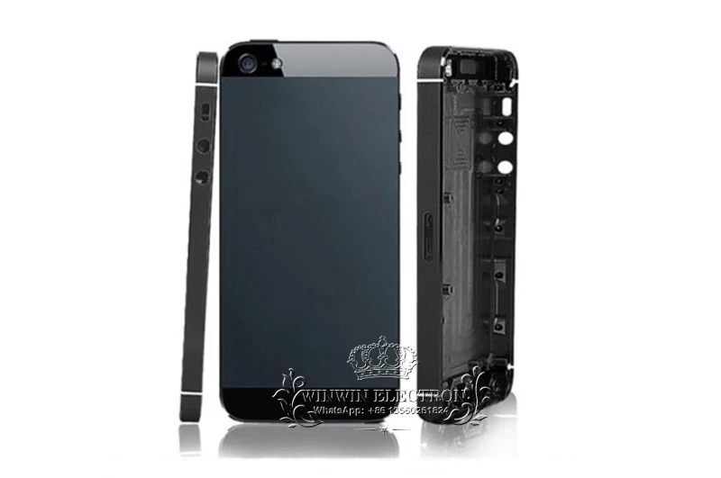 Хорошее качество замена задняя крышка аккумулятора корпус для iphone 5S задняя крышка шасси Средний рамка с карточным лотком кнопки инструменты