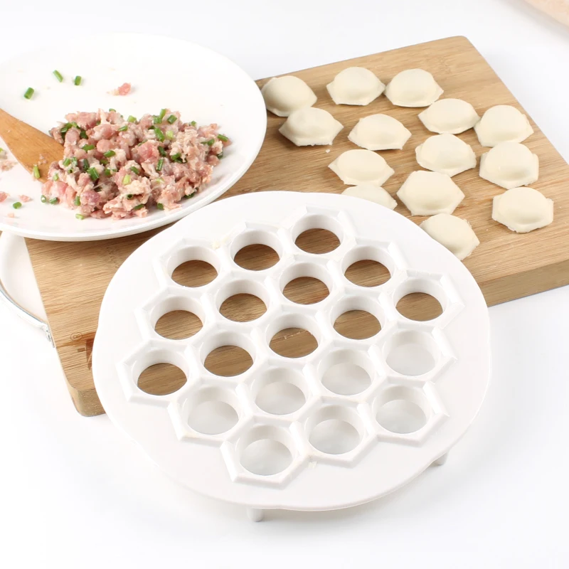 Еда Класс пластиковая для вареников пресс форм тесто пельмени DIY 19 клецки