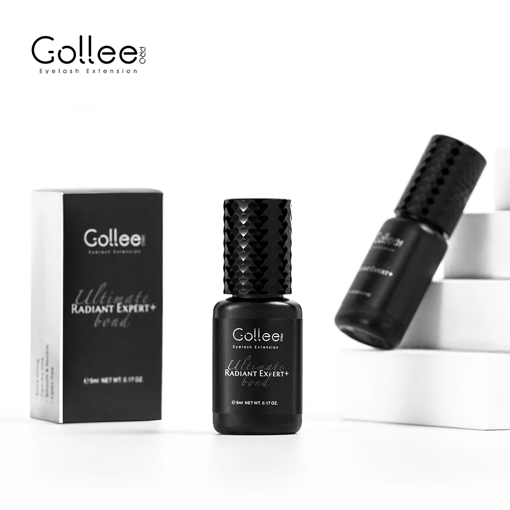 

Gollee 0.5 Second Fast Drying Glue for Eyelash Extension Black Glue Extra Strong Organic Private Label Waterproof Brand Eye Lash