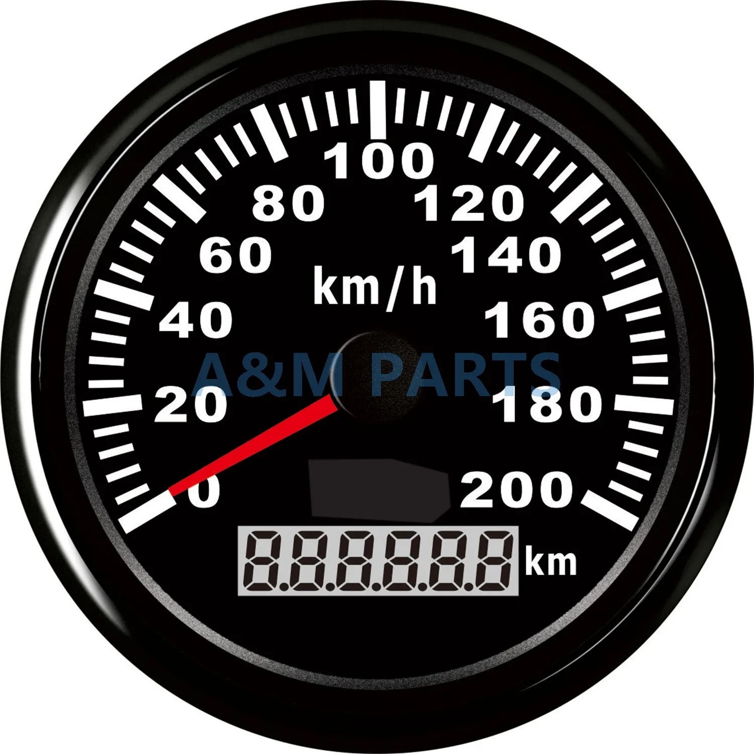 Универсальный GPS Спидометр 200 км/ч Автомобиль Грузовик Мотоцикл Speedo Манометр с