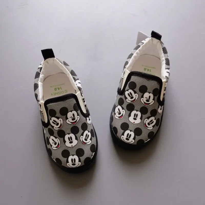 

Fashion Disney Micky Children Sneakers Cartoon Spring/Autumn Slip On Infant Tennis High Quality Girls Boys Shoes Kids Toddlers