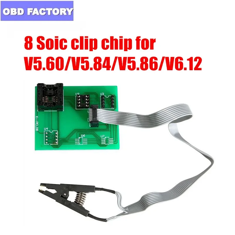 Адаптер Xprog плата Eeprom UPA USB V1.3 с диагностическим зажимом Soic 8 sop8 Для V5.55/V5.84/V6.12/V6.26