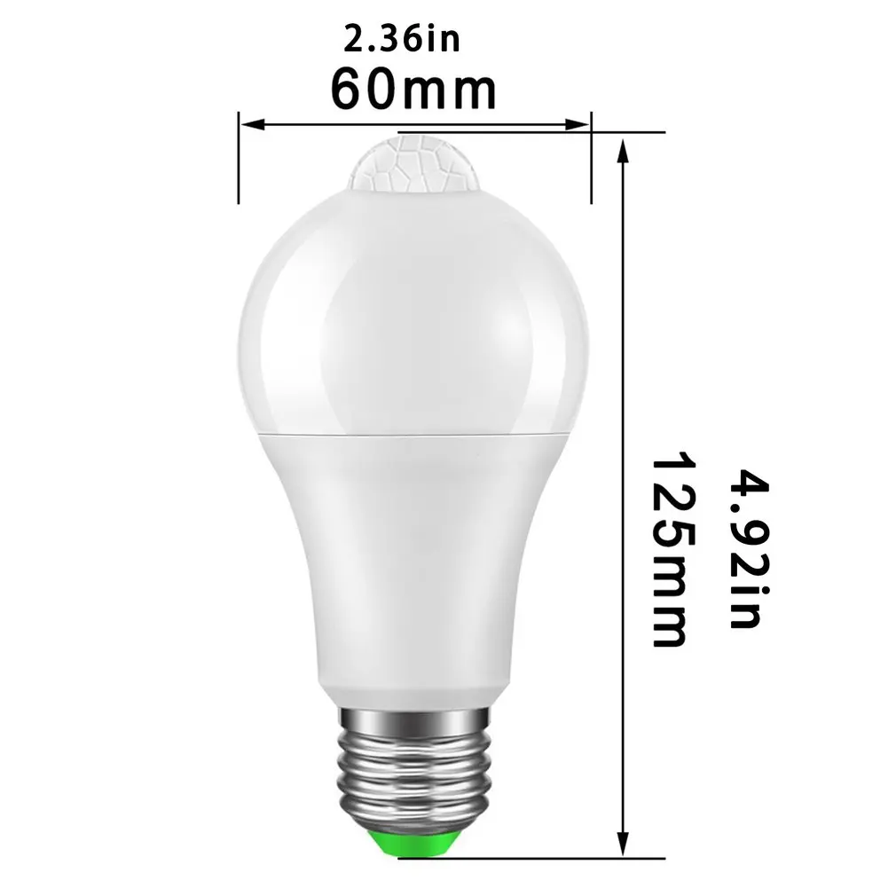 

E27 LED Light Control Smart Bulb + Human Body Induction Bulb Smart Home Induction Bulb Light Motion Sensor Light