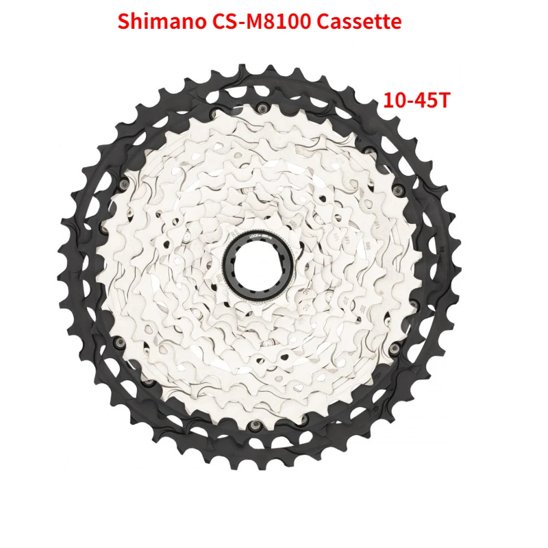 Кассета звездочек SHIMANO DEORE XT CS M8100 штифт для горного велосипеда 12 Скоростей 10-45T 10-51T