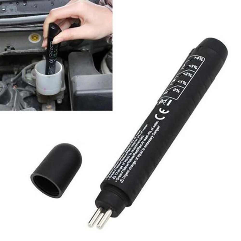 Car Vehicle Brake Fluid Tester DOT3 DOT 5 LED Indicator Moisture Water Test Pen |