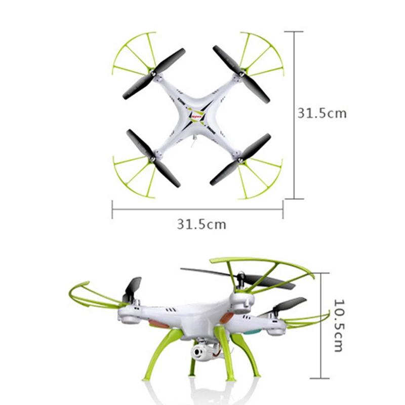 Оригинальный четырехосевой самолет SYMA X5HW 2 4G 4CH Wi-Fi версия HD-камеры дистанционное
