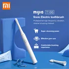 Оригинальная умная электрическая зубная щетка Xiaomi Mijia T100 Mi, 46 г, 2 скорости, звуковая зубная щетка Xiaomi, отбеливание, уход за полостью рта, напоминание о зоне полости рта