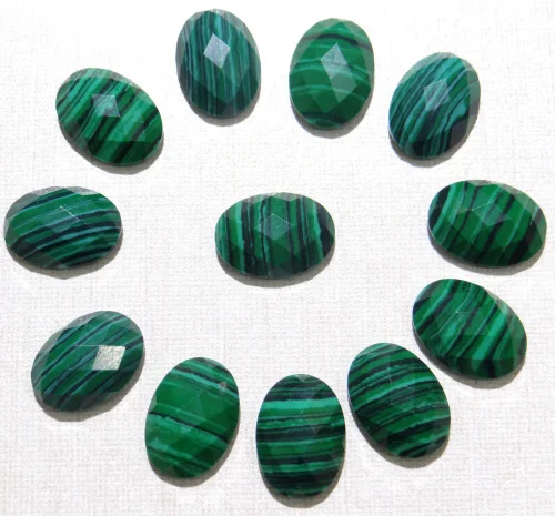 

13*18mm Natural stone Turquoises Quartz crystal tiger eye Opal Cabochon Pendant for diy Jewelry making necklace Accessories30PCS
