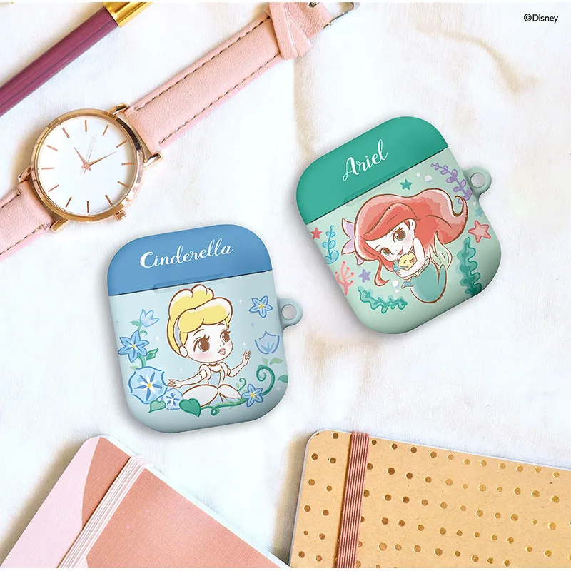 

Disney certified headset protective case para Apple AirPods 123 wireless bluetooth Snow White protective box airpods3 anti-drop