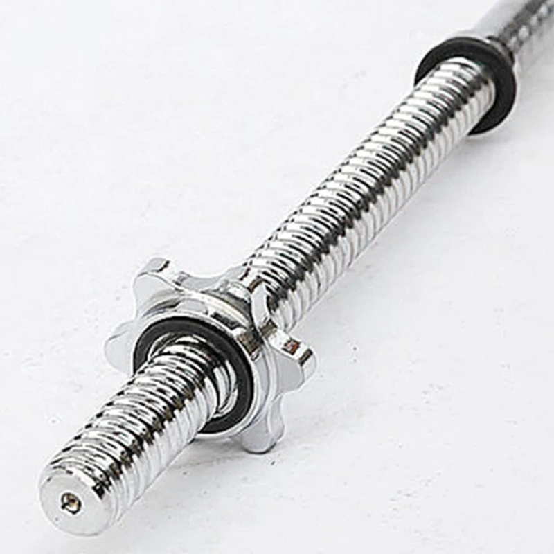 

6 PCS Barbell Clamps, Hex Nut Replacement Durable Spin-Lock Collar Screw Hex Nut for Barbell