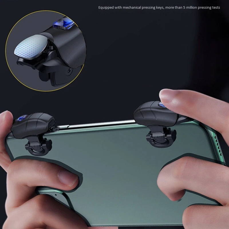 Мобильный игровой контроллер геймпад L1R1 Кнопка триггера джойстик для шутеров PUBG