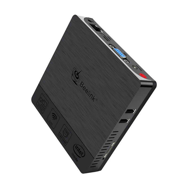 Beelink BT3 Pro II Мини ПК windows 10 4 Гб ОЗУ 64 ПЗУ Intel Atom X5 Z8350 2 4G/5G WIFI 1000 м BT 0 USB 3 ТВ