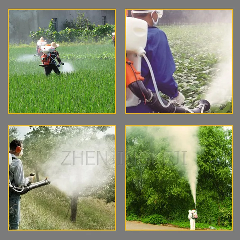 Anti-epidemic Disinfection Misting Machine Agricultural Spray Powder Duster Knapsack Gasoline Power Greenhouse Fruit Tree Spraye |
