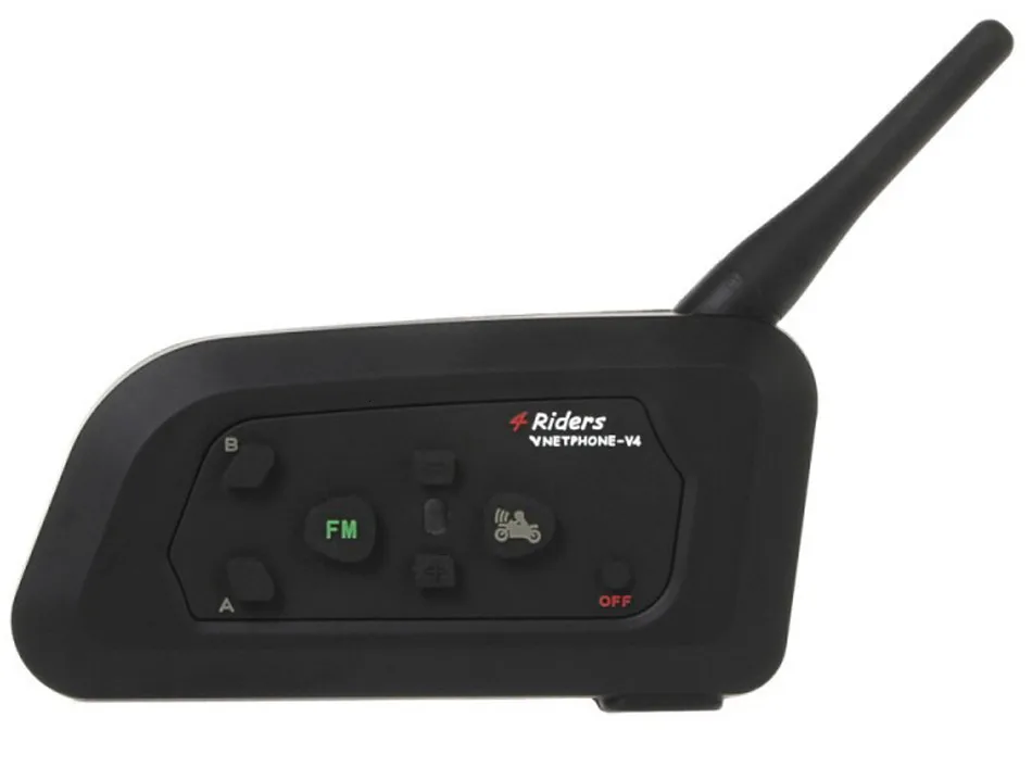 Бренд Vnetphone, 1200 м, полнодуплексная гарнитура для связи, 3 гонщика, говорящая для футбола, рефери, судью, байкера, беспроводная BT Интерком