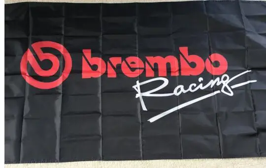 

custom gift 3x5ft polyester flag with Brembo Racing Banner 3ftx5ft