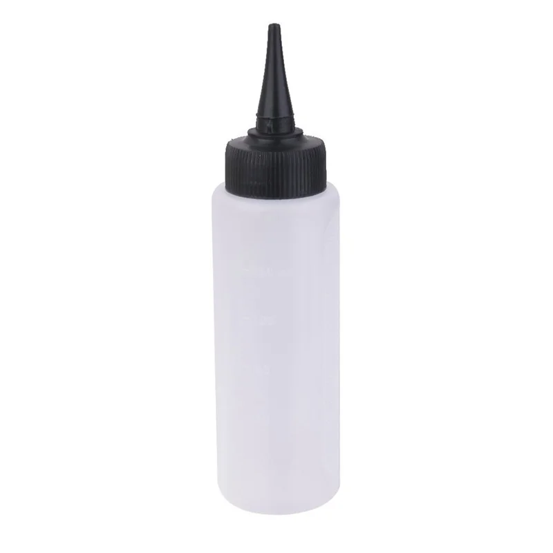 

150ml Salon Hair Color Measuring Applicator Bottle Scale Hairdressing Tool
