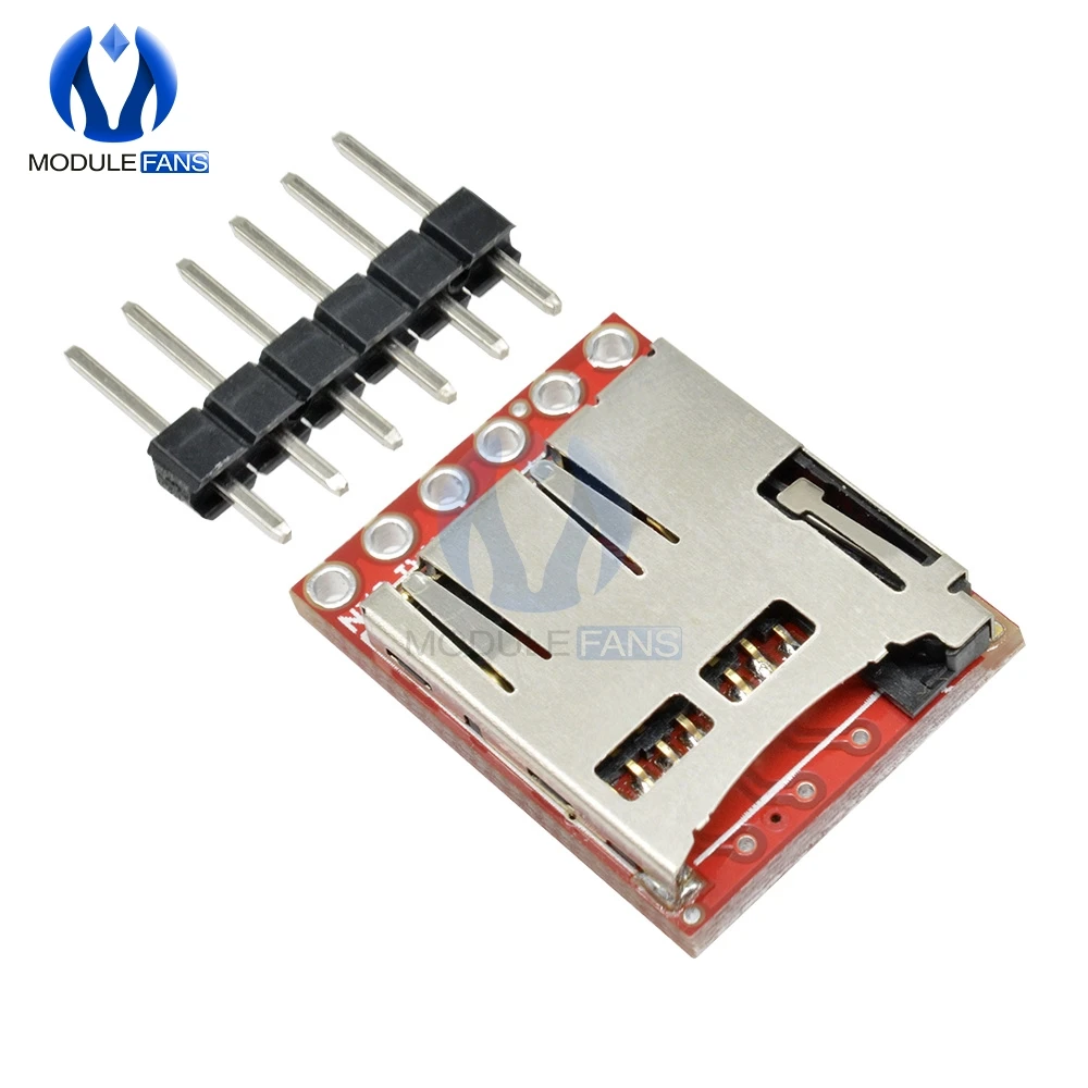 Openlog серийный регистратор данных открытый модуль регистратора данных для Arduino 16mhz ATmega328 Поддержка Micro SD 3,3 V-12 V SPI Pin 64G