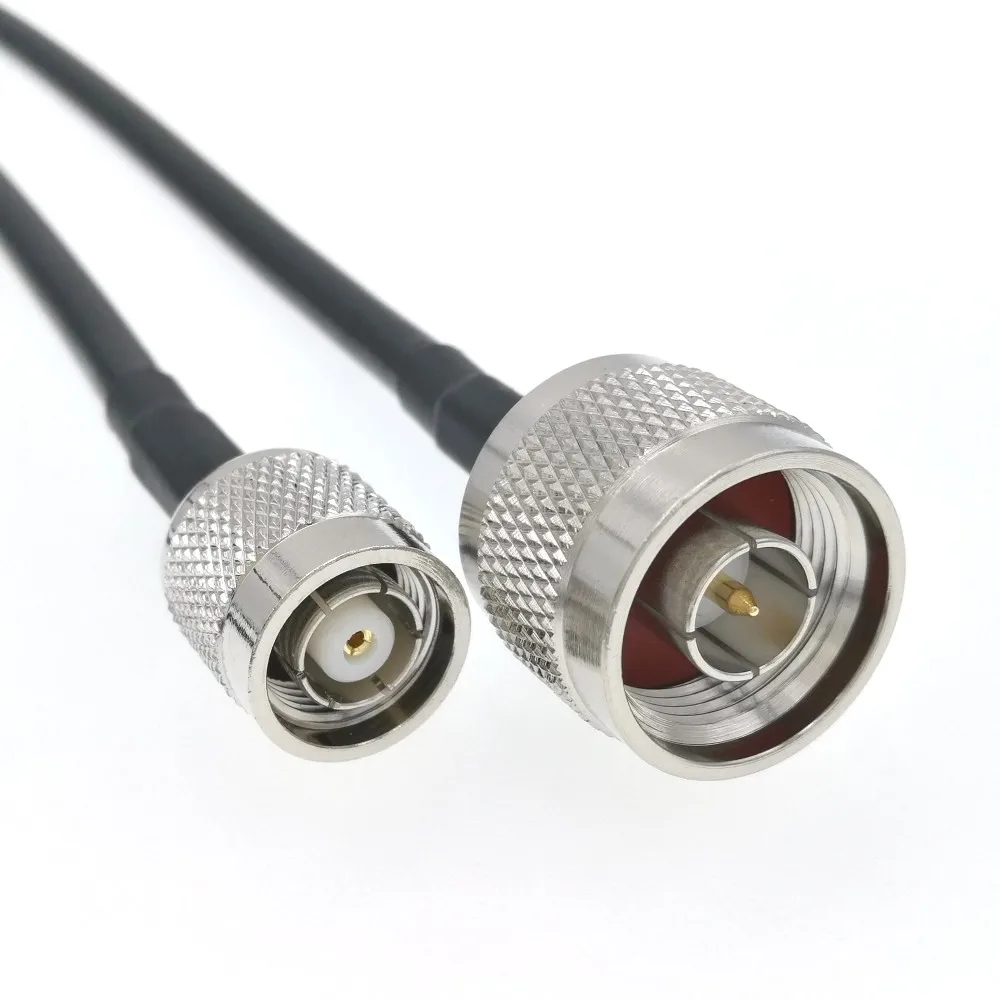 N Тип штекер к RP-TNC штекер RG58 переходник для пигтейлов/проводов коаксиальный кабель WLAN 30FT/10M