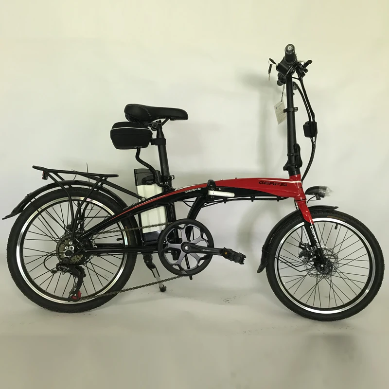 Электрический велосипед мини складной электрический из алюминиевого сплава