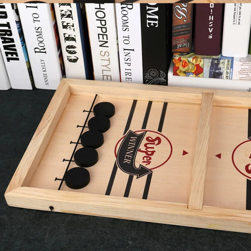 Игра на рогатку настольные игры быстрый игра рогатке и шайбе для взрослых 56*30 см