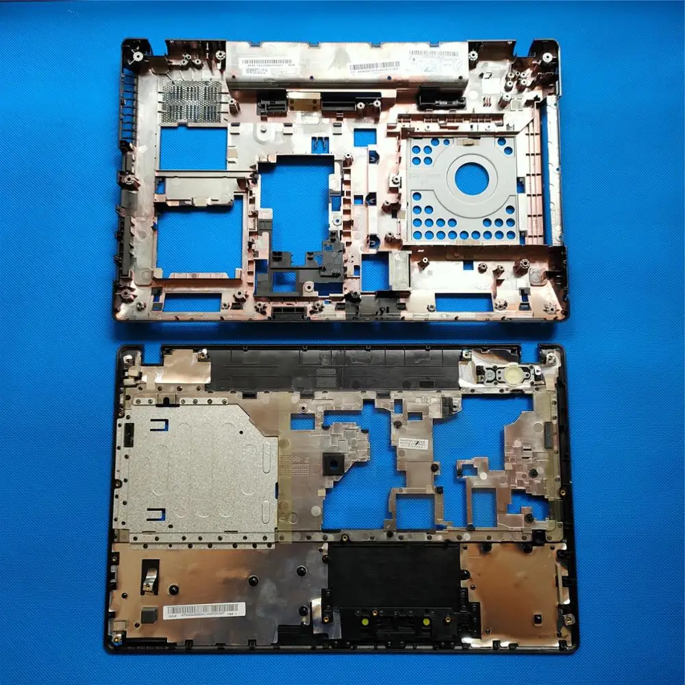 Новая Оригинальная Нижняя крышка и Упор для рук Lenovo G580 G585 верхняя с подставкой