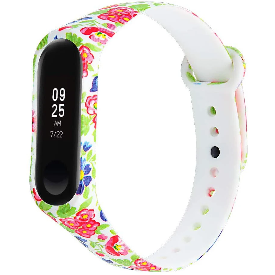 Сменный ремешок для браслета Xiaomi Mi Band 4 3 силиконовый miband разнообразные