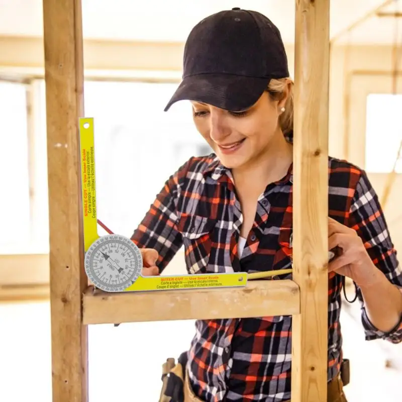 Торцовочная пила планшетометр с карандашом цифровой транспортир угломер 360