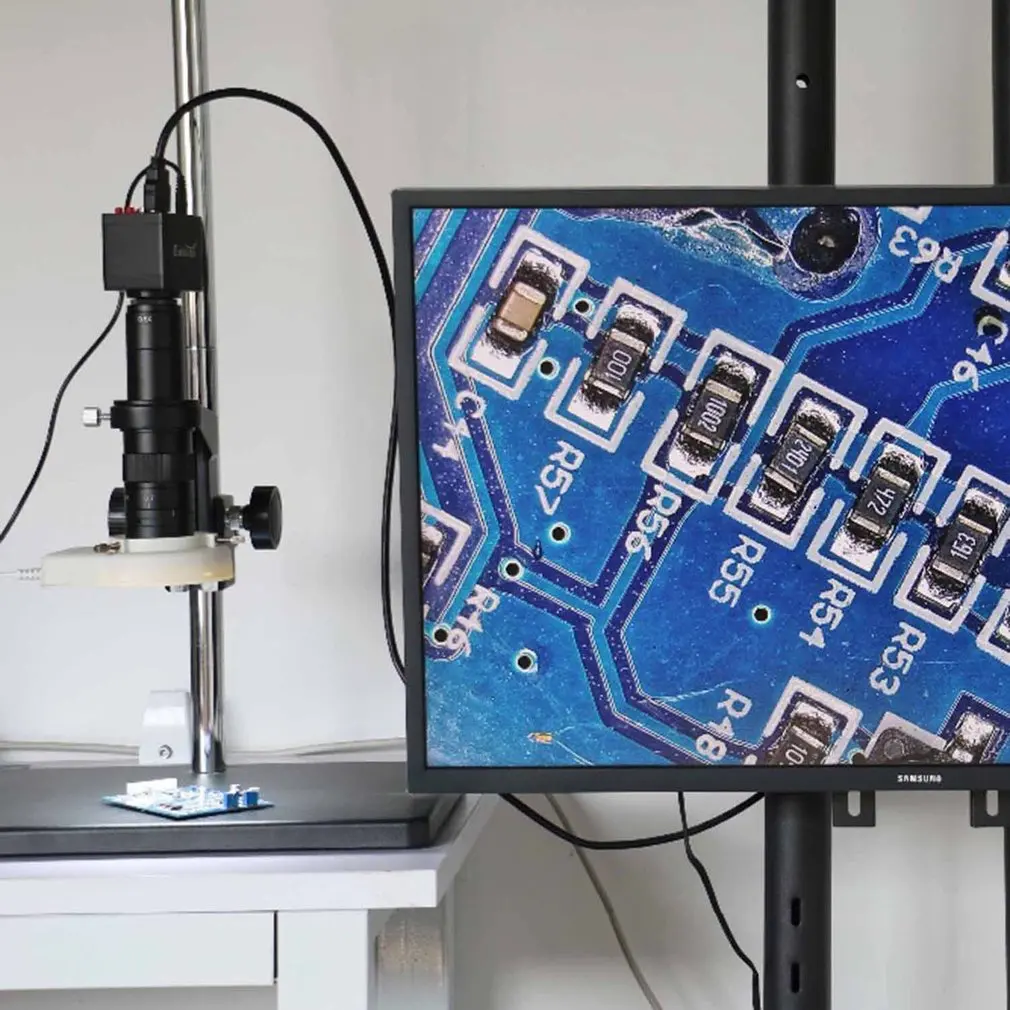 

Auxiliary Objective Lens Durable Glass Plastic Suitable For 10A Monocular Video Microscope Objective Lens